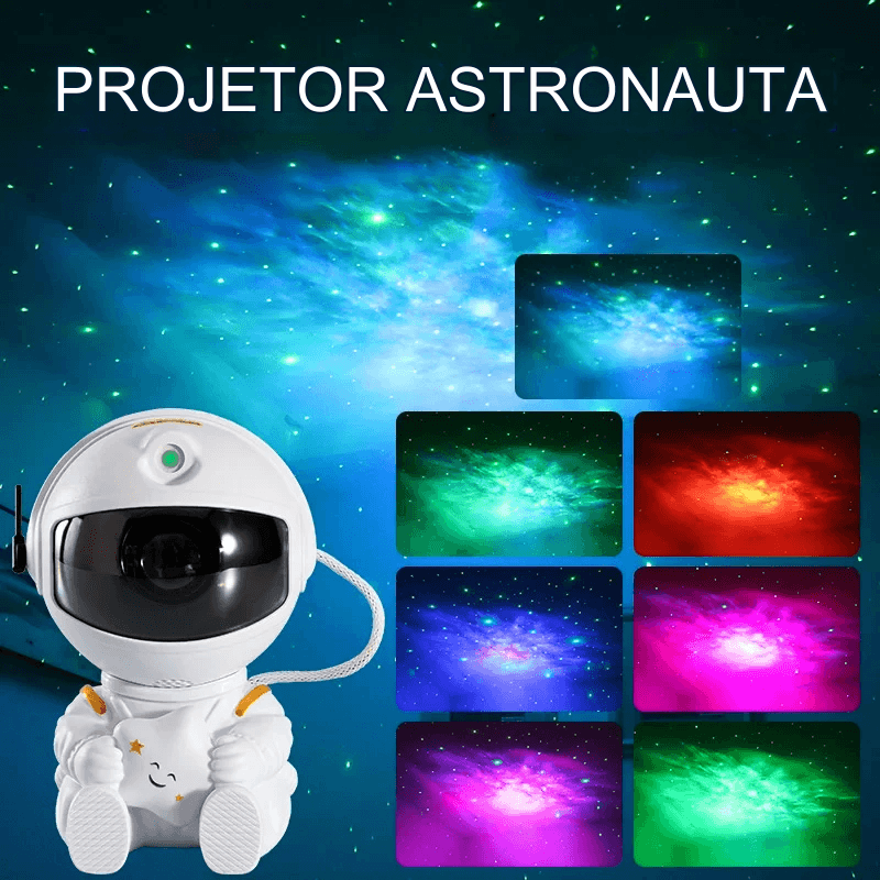 Projetor Astronauta do Espaço com LED - Utopia