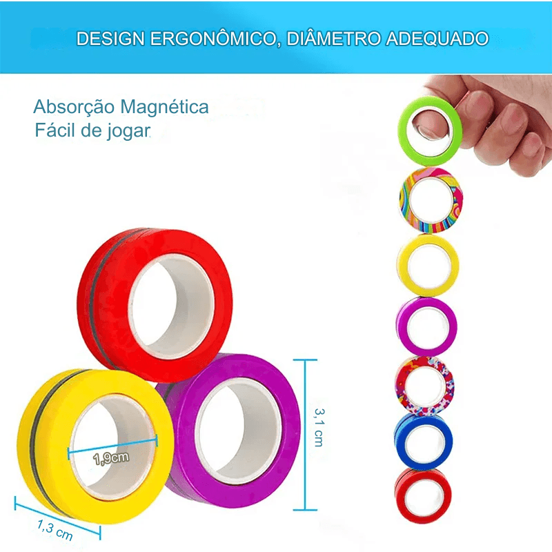 Anéis Magnéticos relaxantes - Utopia
